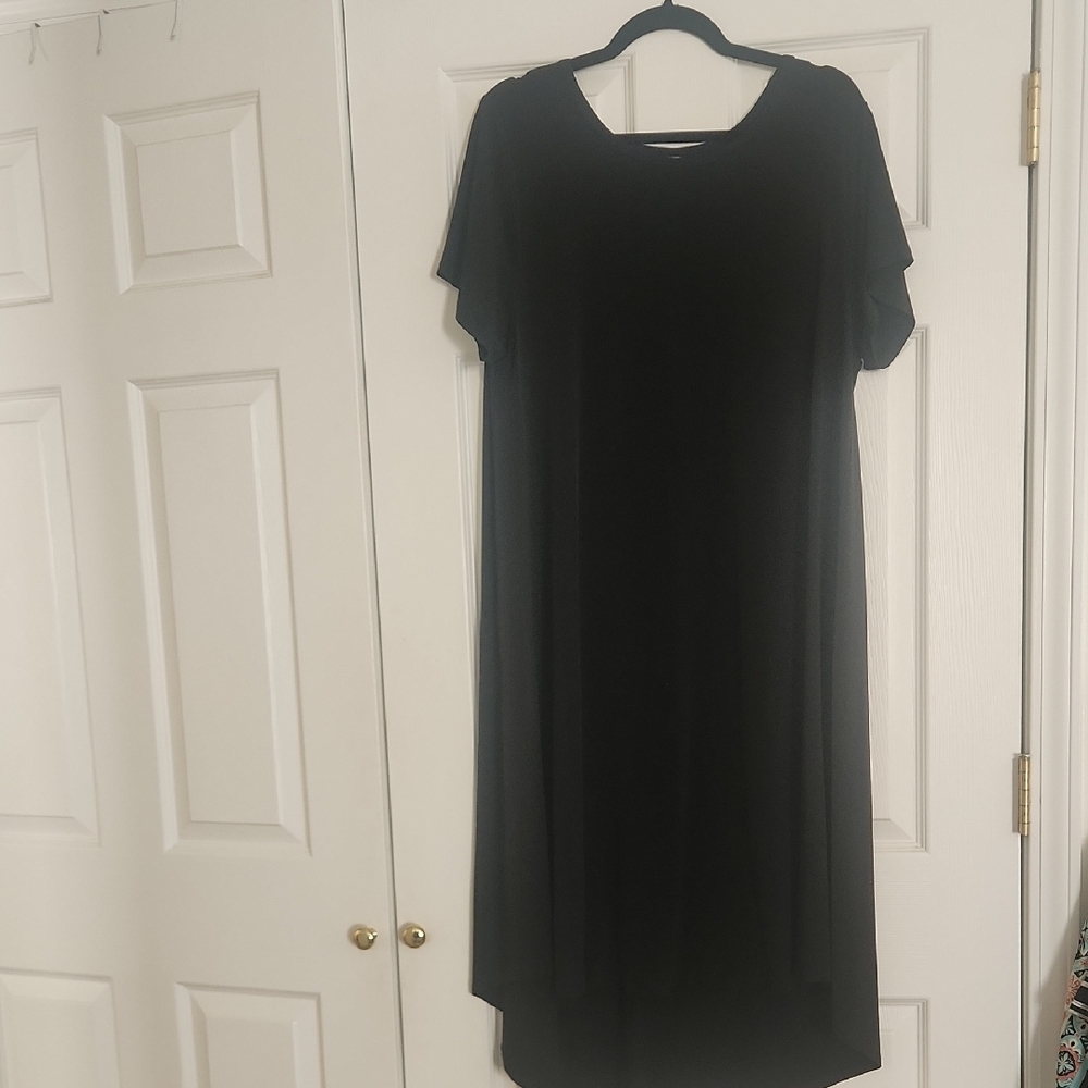 LuLaRoe Carly Black High Low Dress